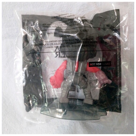 Ironheart 2022 Black Panther Wakanda Forever Mcdonalds Happy Meal Toy - Picture 3 of 4